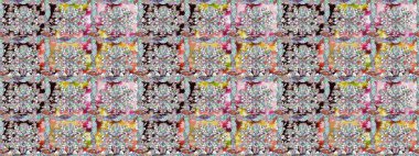 Üretim, duvar kağıdı, baskı, hediye paketi ve scrapbooking Tekstil veya kitap için çiçek sorunsuz arka plan kapsar. Raster resim. Küçük ölçekli çiçek basit şirin desen.