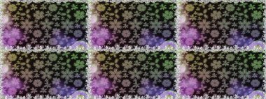 Gri renkli çiçekler. Renkli Yaz Temalı Kusursuz Arkaplan. Düz Çiçek Elementleri Tasarımı. Sevimli çiçek raster deseni.