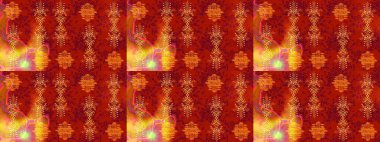 Raster deseni. Çiçekli çiçek deseni, suluboya. Süslü kumaş deseni.