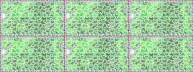 Egzotik hayvanlar. Kusursuz. Raster illüstrasyonu. Yeşil kelebekler. Kumaş, kağıt, ambalaj kağıdı ve duvar kağıdı tasarımı için mükemmel bir arkaplan.