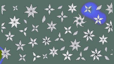 Tekstil, kumaş, kapaklar, duvar kağıtları, baskı, naylon, koleksiyon defteri, örgü, dekupaj için güzel bir eskiz. Küçük nötr çiçeklerdeki oldukça eski bir besin torbası deseni.