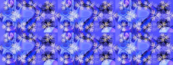 Raster Noel soyut renkli arka plan ve düşen kar tanesi. Raster illüstrasyonu. Kış soyut geçmişi. Kar taneli Noel arkaplanı.