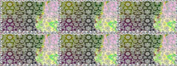 Raster illüstrasyonu. Çiçekli karalama şeklinde Raster çiçek deseni. Nazikçe, yaz çiçekleri renkler üzerinde.