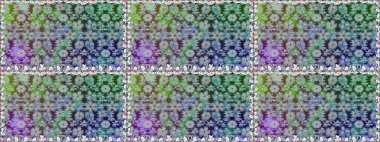 Raster Henna tarzı. Tebrik kartı geçmişi, boyama kitabı, arkaplan ve tekstil için kullanılabilir. Sınır Kızılderili çiçekli paisley patten. Kusursuz süs izi. Etnik Mandala havlusu.