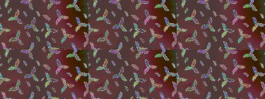 Güzel soyut kar taneleri raster tasarımı. Düz kar karalama ikonları, kar taneleri silueti kahverengi, yeşil ve mavi renkler noel afişi, kartlar. Yeni yıl kar tanesi.