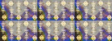 Kar taneleri deseni. Raster Noel renkli arka plan ile sevimli kar tanesi. Raster resim. Noel kar taneleri arka plan. Şirin desen.