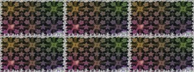 Raster illüstrasyonu. Modaya uygun kumaş deseni. Kusursuz Tony kumaş deseni. Küçük çiçekte sevimli çiçek deseni var..