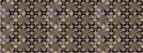 Çiçekli, kusursuz bir arkaplan. Çocuk stili. Düz Çiçek Elementleri Tasarımı. Renkli Bahar Teması Kusursuz Arkaplan.