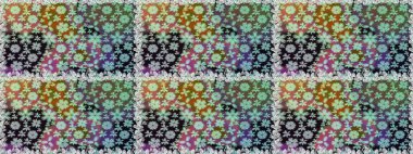 Paisley el çizimi elementler. Fantezi çiçekli kusursuz desen, doğal duvar kağıdı, çiçek desenli kıvrım çizimi. Ev dekoru.