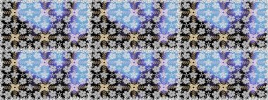 Gri renkli çiçekler. Küçük çiçekte sevimli çiçek deseni var..