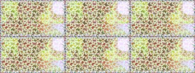 Kumaş, Tekstil, Baskı ve Davetiye için arka plan. Gri arka planda kelebek deseni var. Raster illüstrasyonu.