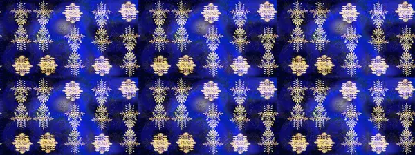 Sihirli mavi, mor ve siyah tatil soyut arka plan yıldız ve düşen kar taneleri. Noel mavisi, menekşe ve siyahlar. Raster illüstrasyonu.