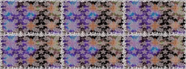 Raster Modaya uygun kumaş deseni. Gri ve nötr renkli şirin çiçek desenleri. Renkli Bahar Temalı Kusursuz Arkaplan. Düz Çiçek Elementleri Tasarımı.