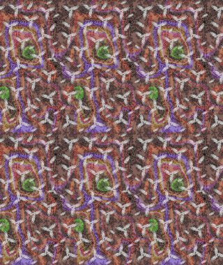 Kahverengi renkli çiçekler. El çizimi. Çiçekli eskiz deseni. Suluboya çizimi.