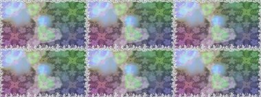 Çiçek izi. Suluboya kusursuz desen. Suluboya tarzında nötr renkler üzerine çiçekler.