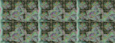 Güzel kumaş deseni. Renkli Yaz Temalı Kusursuz Arkaplan. Düz Çiçek Elementleri Tasarımı. Raster illüstrasyonunda trendsiz çiçek deseni.