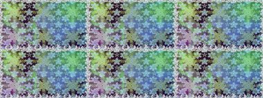 Kına dövmeli süs çiçekleri, altın çıkartmalar, mehndi ve yoga tasarımı, kartlar ve parmak izleri. Tarafsız renklerde desen. Raster altın mehndi kusursuz desen.