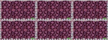 Güzel kumaş deseni. Raster çiçekli arka plan. Güzel, pürüzsüz bir desen. Düz Çiçek Elementleri Tasarımı. Yazdır. Renkli Yaz Temalı Kusursuz Arkaplan.