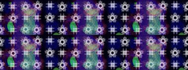 Kar tanesi renkli desen. Snowflakes desen. Raster kar taneleri arka plan. Renk arka plan üzerinde izole soyut kar taneleri ile düz tasarım. Raster illüstrasyon.