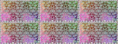 Küçük yabani çiçeklerdeki kusursuz halk desenleri. Özgürlük stili Millefleur 'lar. Taşralı şıklığı. Tekstil, duvar kağıdı, kapaklar, yüzey, baskı, hediye paketi, hatıra defteri, dekupaj için çiçek çayırı arka planı.