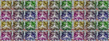 Kusursuz raster deseni. Çiçek arkaplan. Güzel kumaş deseni.