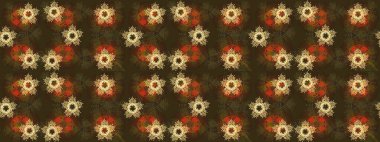 Kar Tanesi Simgesi. Kış kar tanesi. Kahverengi, gri ve mor renklerde izole edilmiş. Kar Tanesi Raster çizimi.