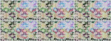 Gri renklerde. Raster illüstrasyonu. 3D çiçekler, pürüzsüz.