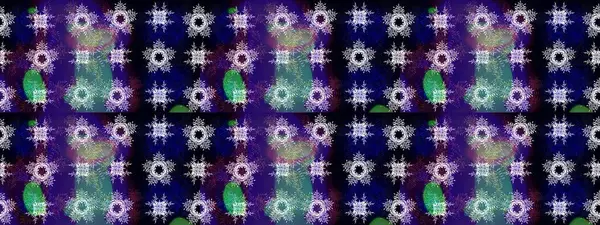 Kar tanesi renkli desen. Snowflakes desen. Raster kar taneleri arka plan. Renk arka plan üzerinde izole soyut kar taneleri ile düz tasarım. Raster illüstrasyon.