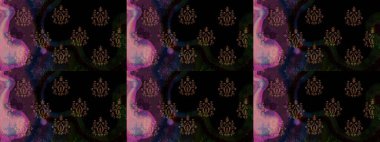 Siyah üzerine çiçekler. Eskiz arkaplan modeli. Suluboya, elle çizilmiş. Raster stoku.