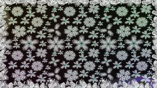 Renkli Yaz Temalı Kusursuz Arkaplan. Modaya uygun kumaş deseni. Sevimli çiçek raster deseni. Düz Çiçek Elementleri Tasarımı.