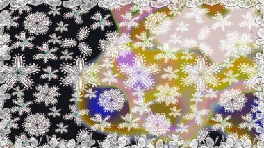 Raster Güzel kumaş deseni. Raster suluboya deseni, narin çiçekler, gri çiçekler, tebrik kartı şablonu..