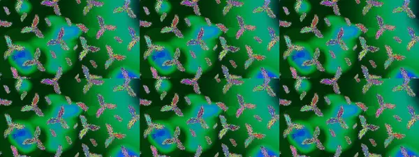 Kar Tanesi raster simgesi arka plan yeşil, mavi ve mor. Raster. Meteoroloji buz koleksiyonu. Xmas Frost kar taneleri izole edilmiş siluet sembolü. Kış Noel 'i Kar bembeyaz kristal element