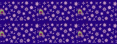 Yumuşak pamuk tasarımı. Klasik çiçek desenli. Yumuşak fayans. Raster 'ın taze dokusu. Paketleme, tekstil, duvar kağıdı için çiçek arkaplanı.