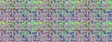 Vadinin renkleri. Raster dikişsiz çiçek deseni.