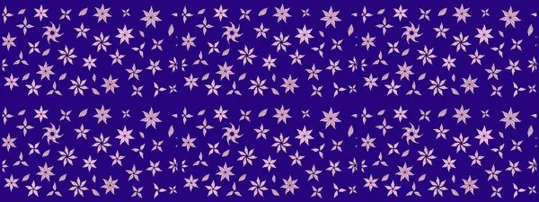 Raster illüstrasyonu. Yumuşak, mavi renkte yaz çiçekleri. Küçük çiçekteki sevimli çiçek deseni. Raster deseni.