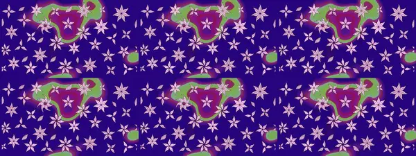 Bir sürü mavi soyut çiçekli tropikal eskiz deseni. Varicoloblue Raster çizimi. Küçük çiçekte sevimli çiçek deseni var..