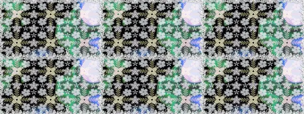 Raster illüstrasyonunda kusursuz çiçek deseni. Tarafsız renklerde çiçekler. Düz Çiçek Elementleri Tasarımı. Renkli Bahar Teması Kusursuz Arkaplan.