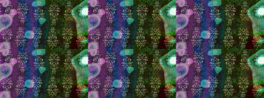 Renkli Bahar Teması eskiz kalıbı. Çocuk stili. Çiçekli eskiz arkaplanı. Düz Çiçek Elementleri Tasarımı.