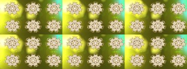 Şirin desen. Kar taneleri deseni. Noel Kar Taneleri Arkaplanı. Raster illüstrasyonu. Raster Noel soyut renkli arkaplan ve tatlı kar tanesi.