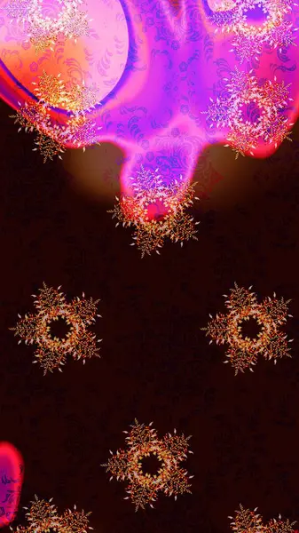 Renkli kar tanesi Raster çizimi. Renkli arka planda kar taneleri. Düz dizayn. Simgeler, etiketler. Raster illüstrasyonu. Kar Tanesi simgesi, izole.