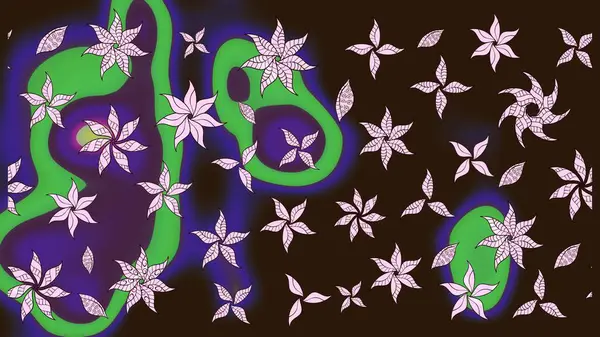 Güzel kumaş deseni. Çizim raster deseni. Çiçek arka planı.