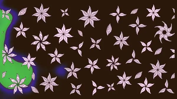 Paket kağıdı için en iyisi. Kahverengi lale çiçekli Raster eskiz deseni. Doğal kozmetik ürünleri, parfüm, çiçekçi dükkanı için bahar ihalesi tasarımı. Karşılama ya da düğün geçmişi olarak kullanılabilir.