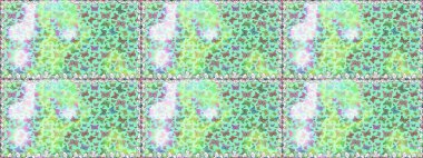 Moda Kumaşı Tasarımı. Raster. Çizim, karalama, karalama. Sonsuz. Kelebekli kusursuz soyut çiçek arkaplanı.