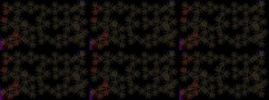 Raster kar taneleri deseni. Renkli arka planda güzel kar taneleri. Raster illüstrasyonu.