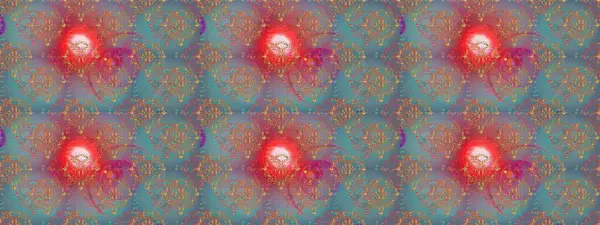 Şirin çiçekler. Satır seamless modeli. Rasterleştirme Trendy kumaş deseni.