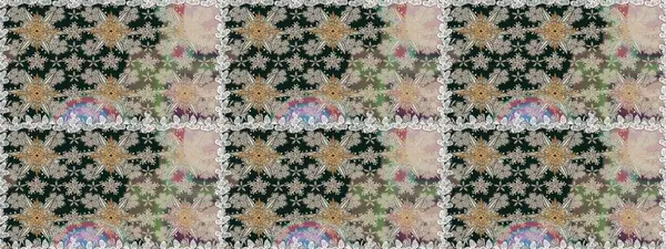 Küçük çiçekteki sevimli çiçek deseni. Varicologray raster kusursuz çizim. Birçok gri soyut çiçekli tropik, pürüzsüz desen.