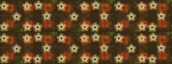 Çizim raster deseni. Güzel kumaş deseni. Çiçek arka planı.