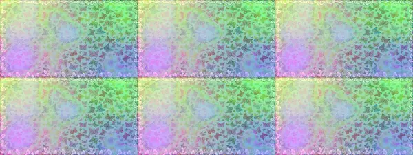 Böceklerle kusursuz bir arka plan. Boyama kitabı için uçan farklı güzel kelebekler. Kıyafetler, erkekler, kızlar ve duvar kağıtları için soyut, pürüzsüz desen. Raster illüstrasyonu.