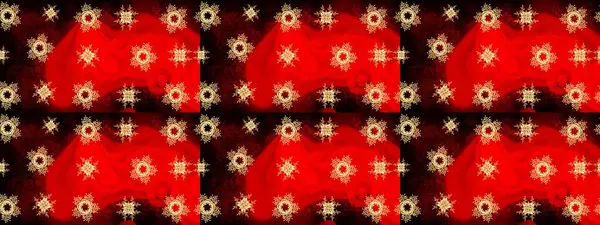 Kar taneli kırmızı ve siyah renkler. Raster illüstrasyonu. Raster Noel soyut renkli arkaplan ve tatlı kar tanesi.