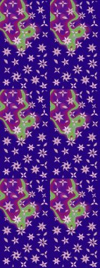 Raster illüstrasyonu. Kumaş, tekstil, duvar kağıdı baskısı için. Eski usul. Tomurcukları çiçek olan sevimli bir çiçek deseni. Raster. Taslak arkaplan.